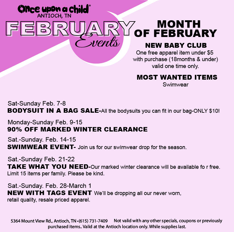 February Events